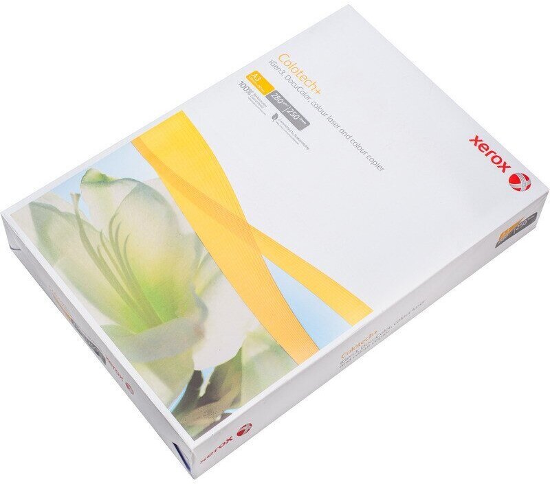 

Офисная бумага Xerox Colotech Plus A3 (280 г/м2) (003R98980), Бумага Xerox Colotech Plus A3 (280 г/м2) 003R98980