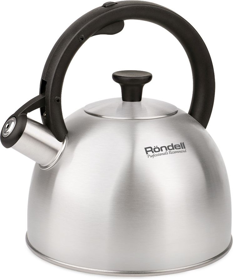 

Чайник Rondell RDS-1297 Steel, Чайник со свистком Rondell Massimo RDS-1297