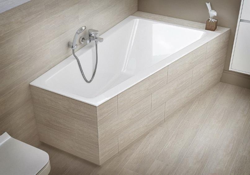 

Ванна Cersanit Crea 160x100 без ножек [P-WA-CREA160-RNL], Crea 160x100 без ножек