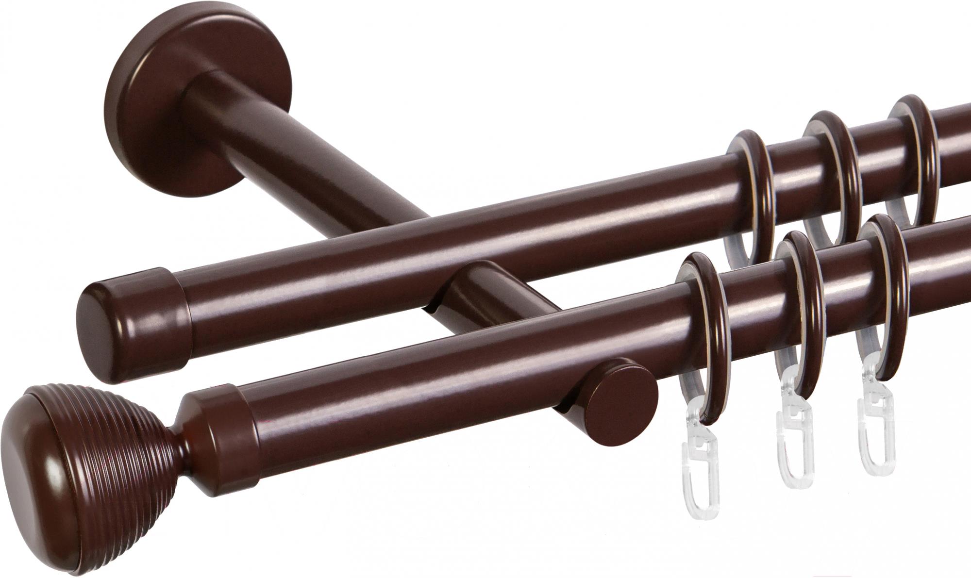 

Карниз АС ФОРОС Dance D19Г/19Г + наконечники Драйв 2м шоколад, Dance D19Г/19Г + наконечники Драйв 2м