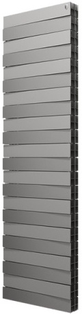 

Радиатор отопления Royal Thermo Piano Forte Tower new Silver Satin 22 секции