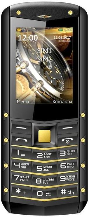 

Мобильный телефон Texet TM-520R черный-желтый
