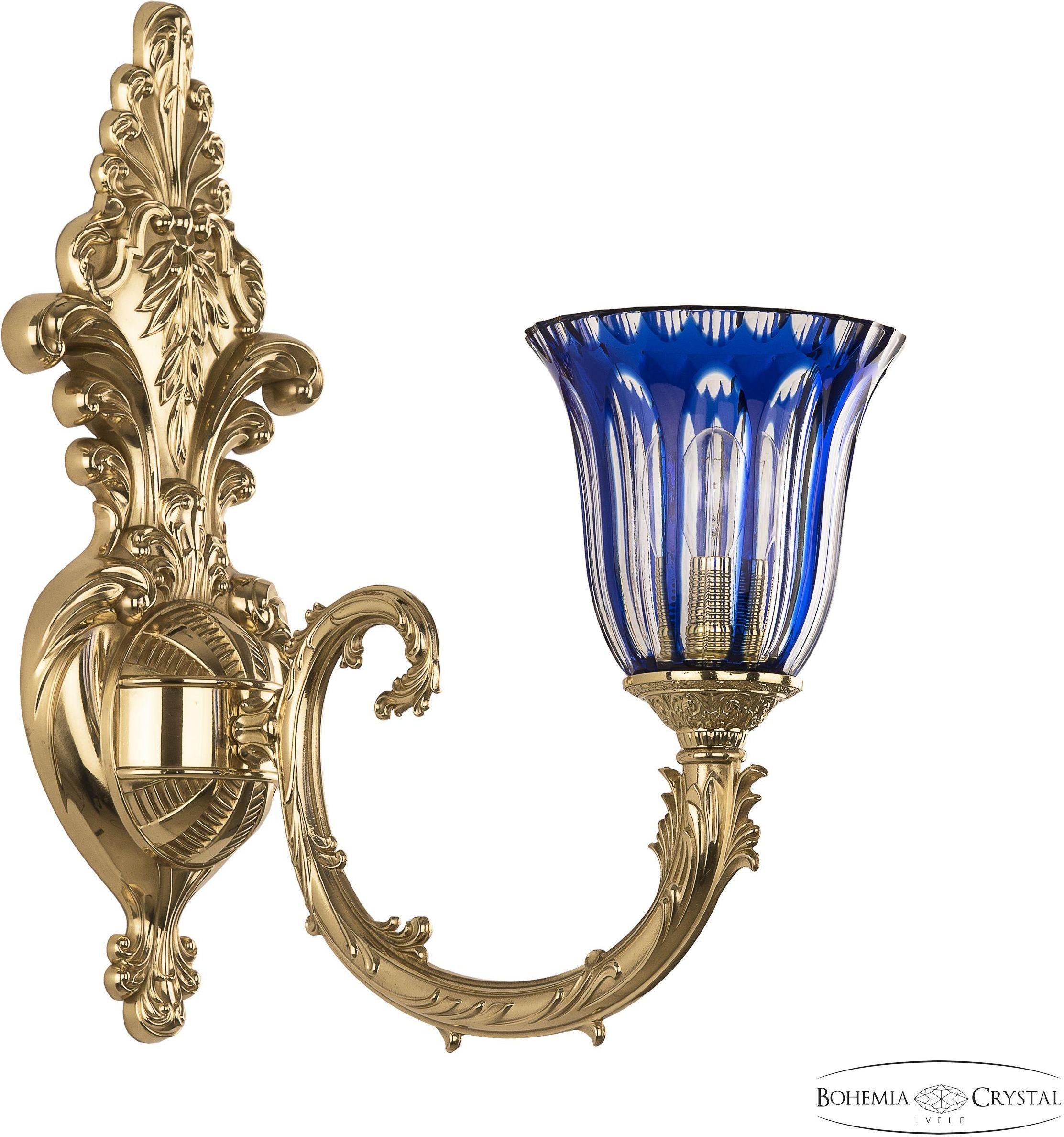 

Подвесная люстра Bohemia Ivele Crystal 7109B15/1/210 G P2 U Clear-Blue/H-1H