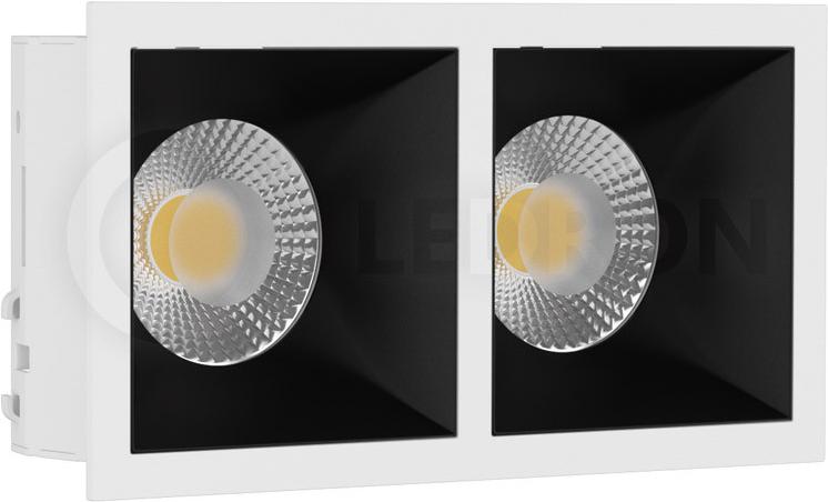 

Встраиваемый точечный светильник LeDron RISE KIT 2 Black/White, RISE KIT 2