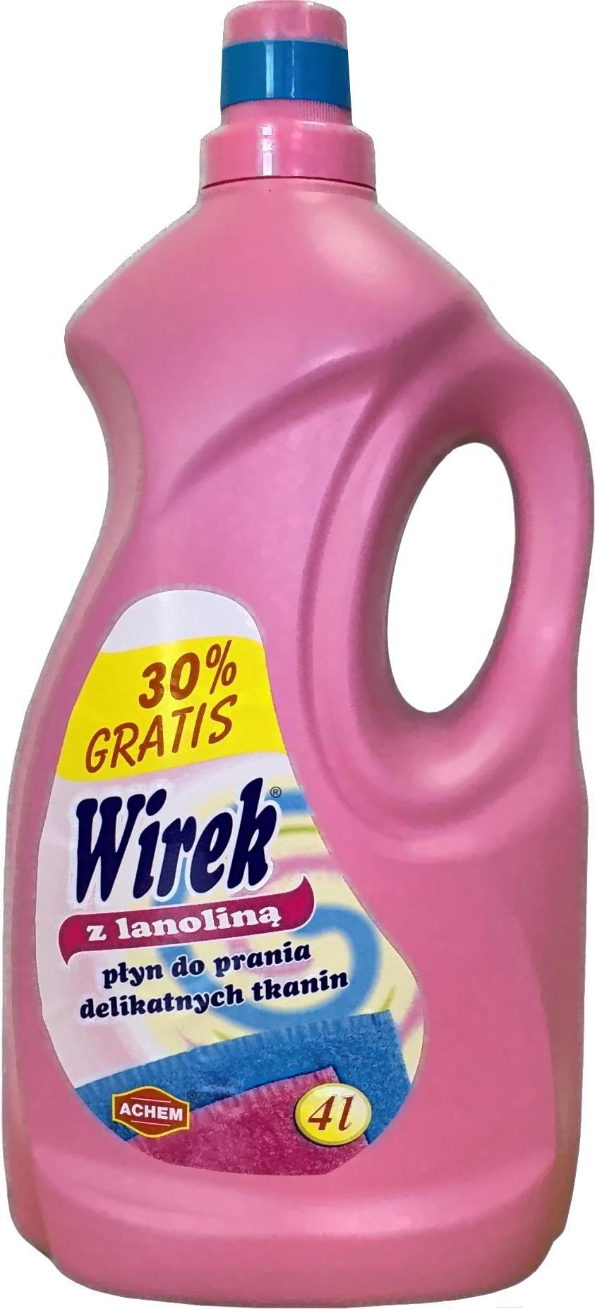 

Гель для стирки Wirek Для деликатных тканей 4л, Для деликатных тканей 4л