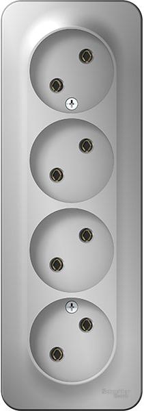 

Розетка Schneider Electric Blanca алюминий [BLNRA000413], Blanca