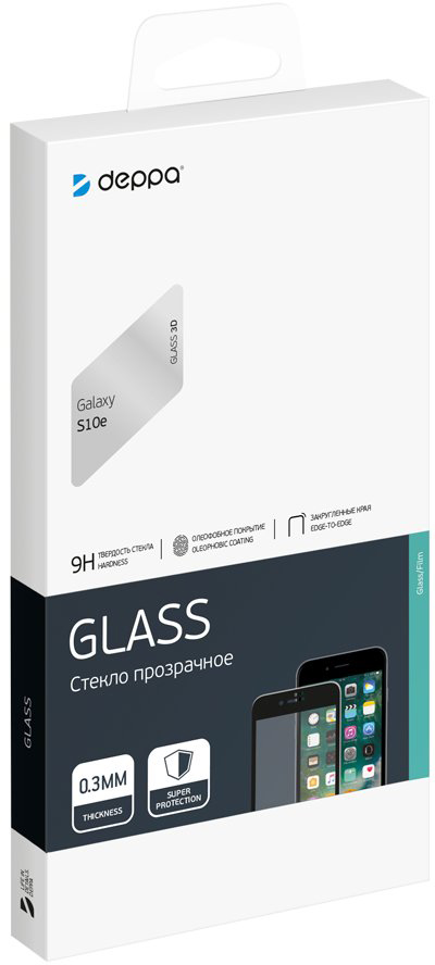 

Защитное стекло Deppa 3D Full Glue для Samsung Galaxy S10e [62516], 3D Full Glue для Samsung Galaxy S10e