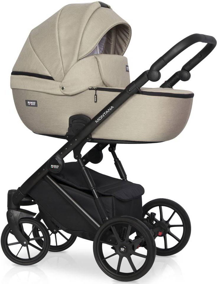 

Детская коляска Riko Montana 3 в 1 02/бежевый, Montana 3 в 1