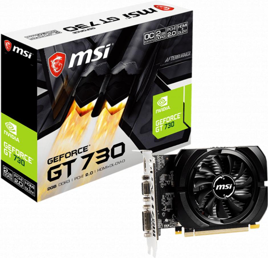

Видеокарта MSI N730K-2GD3/OCV5, N730K-2GD3/OCV5