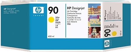 

Картридж HP 90 400-ml Ink Cartridge Yellow [C5065A], 90 400-ml Ink Cartridge