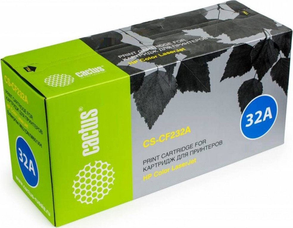 

Картридж для принтера и МФУ CACTUS CS-CF232A, Фотобарабан Cactus CS-CF232A