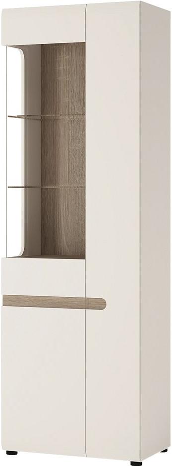 Шкаф с витриной Anrex Linate 3D / typ 01L (белый/сонома трюфель), Linate 3D/TYP 01L Белый/Сонома Трюфель
Шкаф с витриной Anrex Linate 3D / typ 01L (белый/сонома трюфель), Linate 3D/TYP 01L Белый/Сонома Трюфель