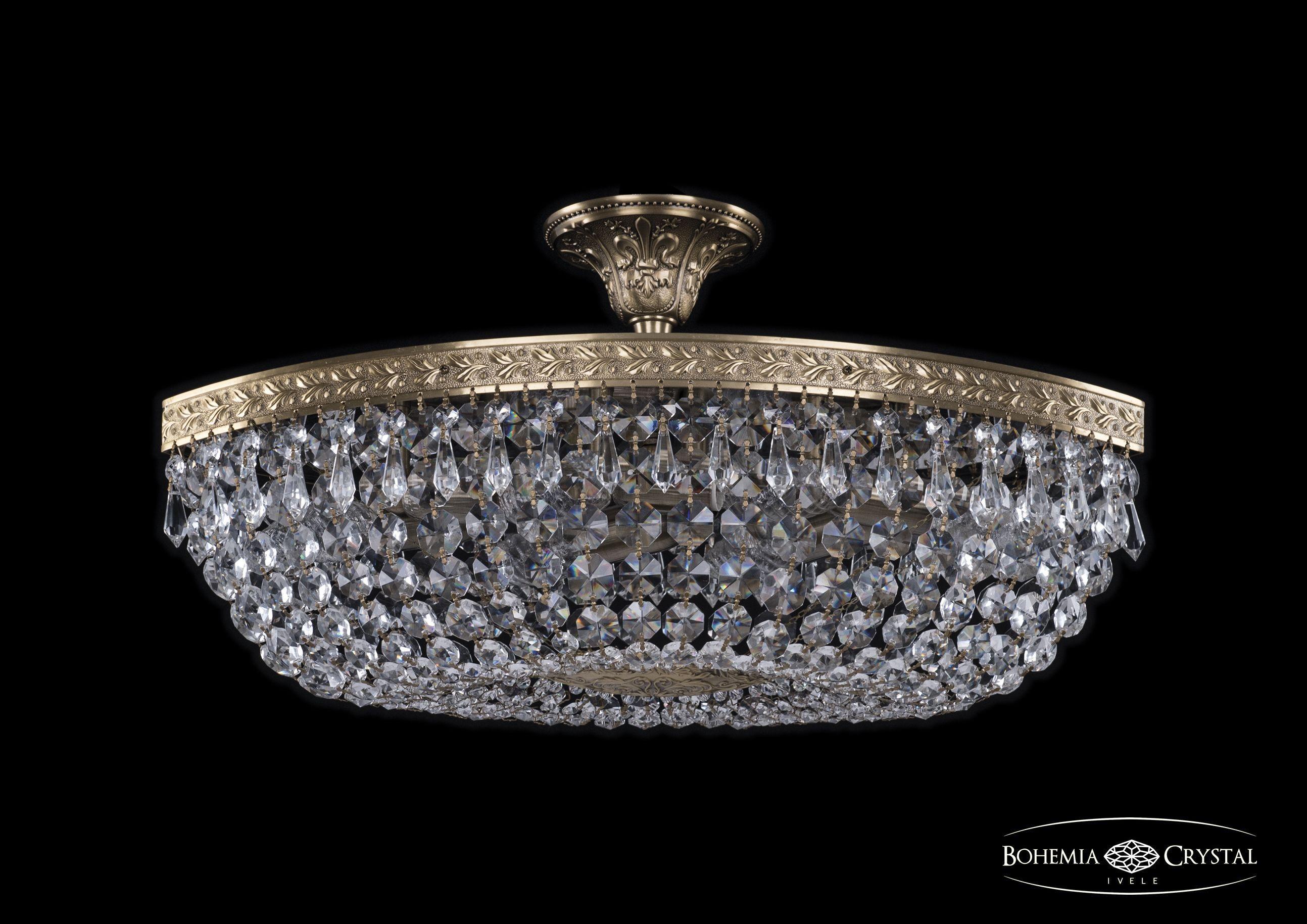 

Люстра на штанге Bohemia Ivele Crystal 19013/55IV Pa
