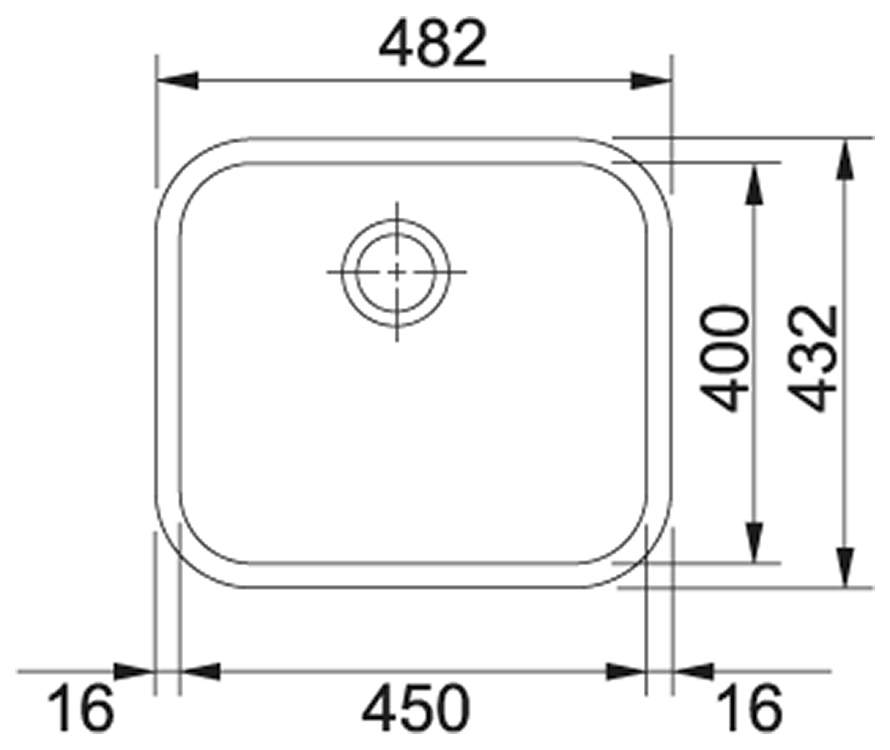 

Кухонная мойка Franke GAX 110-30 [122.0021.439], GAX 110-30