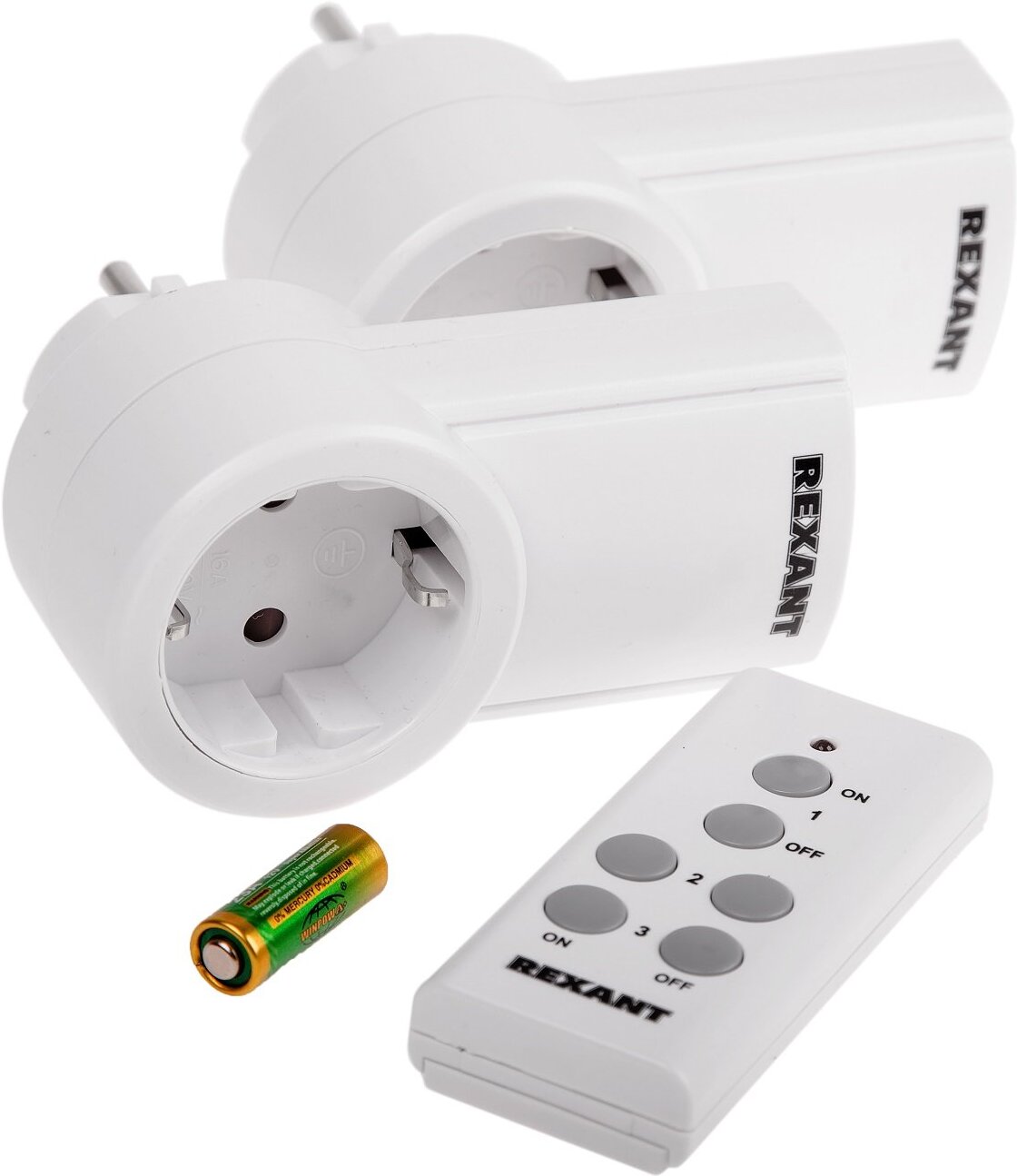 

Розетка и выключатель Rexant 10-6025, Розетка Rexant 10-6025