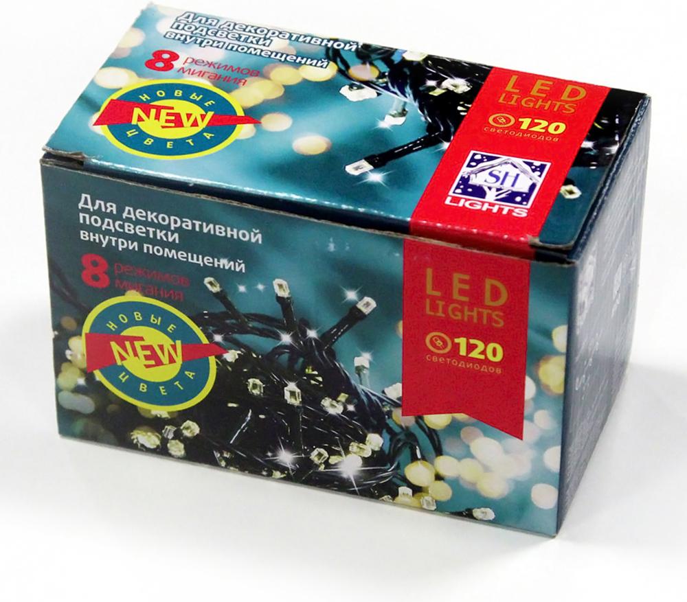 

Новогодняя гирлянда Shlights Кристалл DC-ILD120-CС 120LED 12м [4690601042804], Кристалл DC-ILD120-CС 120LED 12м