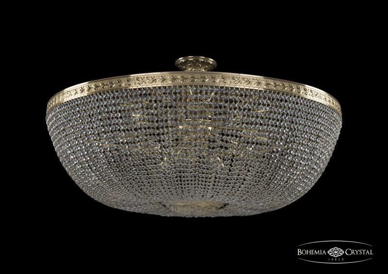 

Люстра на штанге Bohemia Ivele Crystal 19051/100IV G