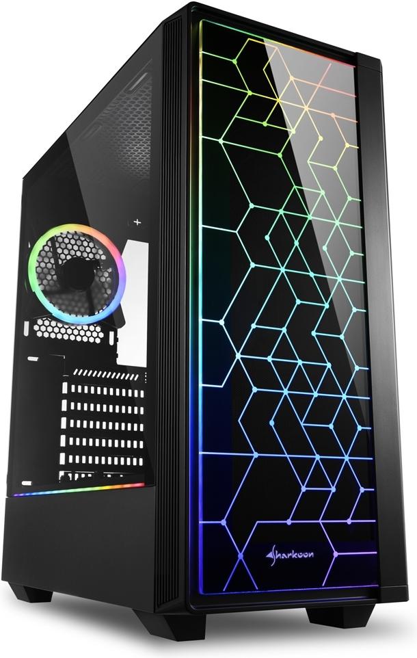 

Корпус для компьютера Sharkoon LIT 100 RGB led, LIT 100 RGB led