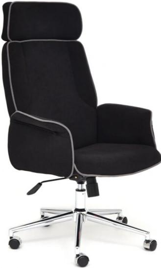 

Офисное кресло TetChair CHARM флок 35 черный, CHARM флок 35