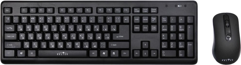 

Мышь + клавиатура Oklick 270M Wireless Keyboard amp; Optical Mouse, 270M