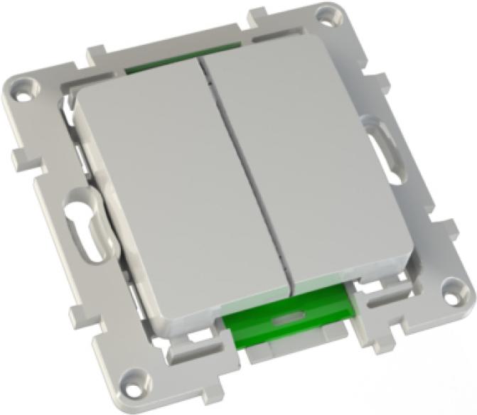 

Выключатель HiTE PRO HP-LE-2-white