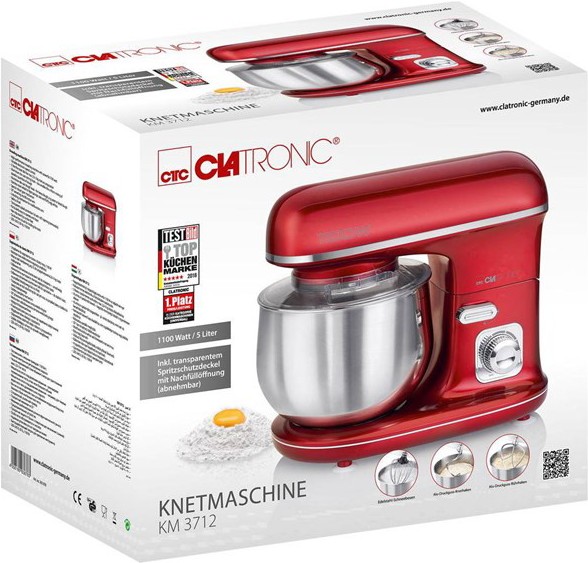 

Миксер Clatronic KM 3712 красный [KM 3712 rot], Миксер Clatronic KM 3712 KM 3712 rot красный