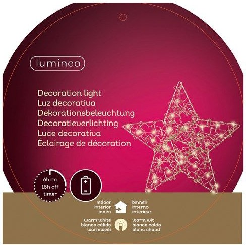 

Светодиодная звезда Kaemingk Micro LED 38 см (483827)