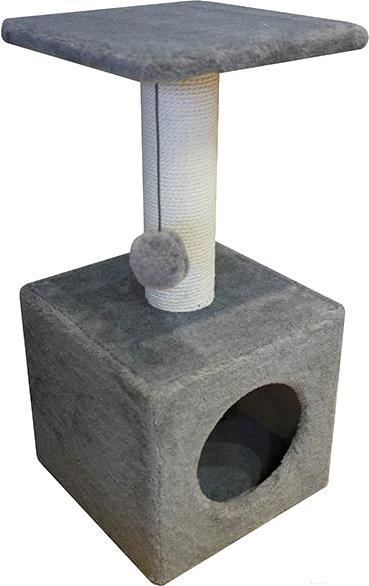 

Когтеточка Cat House Комплекс для кошек 0.65 хлопок серый