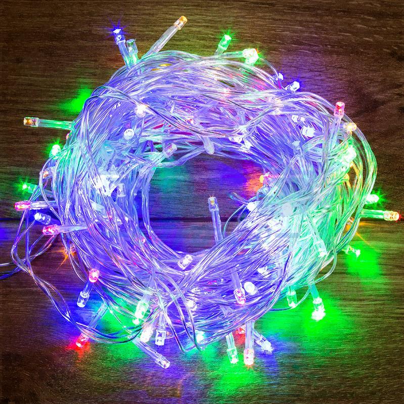 

Новогодняя гирлянда Neon-night Твинкл Лайт 10 м мультиколор [303-189], Светодиодная гирлянда Neon-night Твинкл Лайт 10 м 303-189 мультиколор