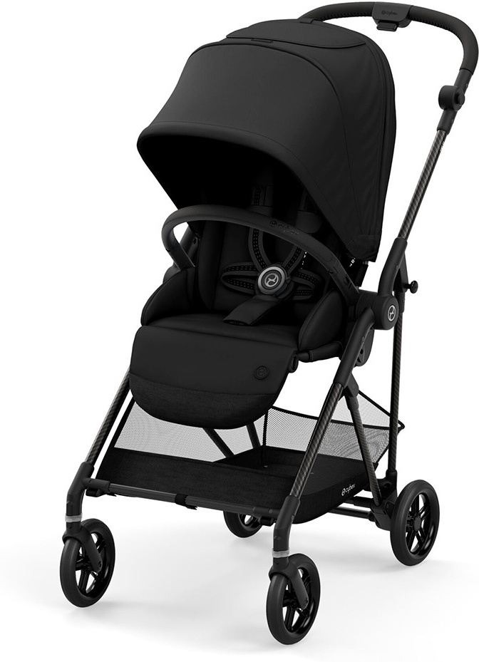 

Прогулочная коляска Cybex Melio Carbon deep black