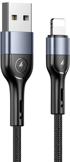 

Кабель для компьютера Usams Aluminum Alloy Braided 1.0м черный [SJ448USB01], USAMS Aluminum Alloy Braided 1.0м SJ448USB01 черный