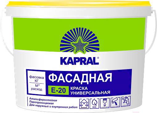 

Краска Kapral E-20 (7.5кг), Краска Kapral E-20 7.5 кг