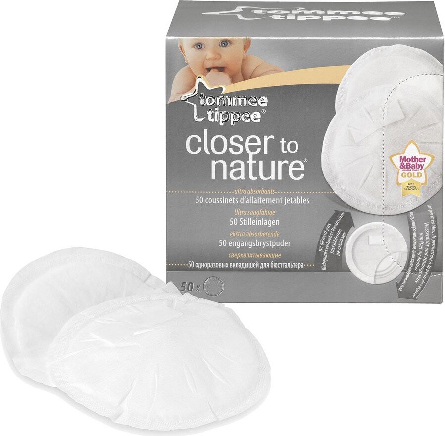 

Одноразовые вкладыши для бюстгальтера Tommee Tippee 50шт. 43123871