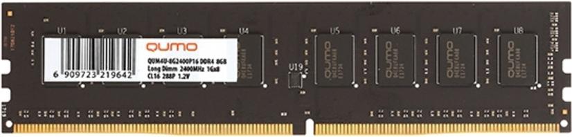 

Оперативная память QUMO DDR4 DIMM 16Gb PC4-21300 [QUM4U-16G2666S19], Оперативная память QUMO 16GB DDR4 PC4-21300 QUM4U-16G2666S19
