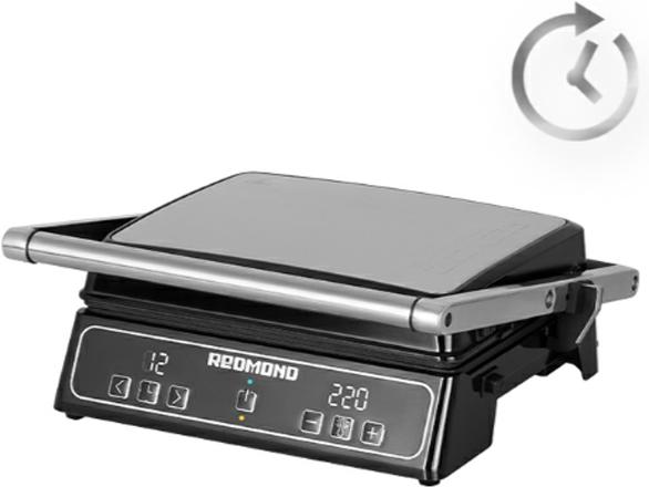 

Электрогриль Redmond SteakMaster RGM-M809 черный, SteakMaster RGM-M809