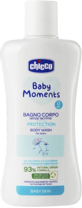 

Пена для ванны CHICCO Baby Moments без слёз с календулой 200мл (00010579000000)