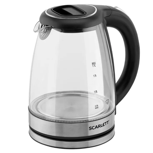 

Электрочайник Scarlett SC-EK27G72 черный, Чайник электрический Scarlett SC-EK27G72