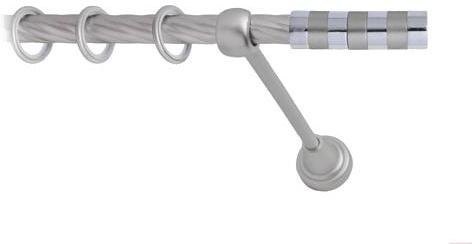 

Карниз Lm Decor Жезл 060 1р витой 2м сатин, Жезл 060 1р витой 16мм 2.0м