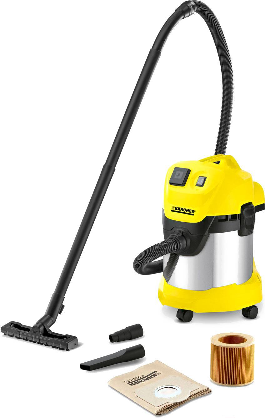 

Пылесос Karcher WD 3 P Premium Yellow/Silver [1.629-891.0], Пылесос Karcher WD 3 P Premium 1.629-891.0 Yellow/Silver