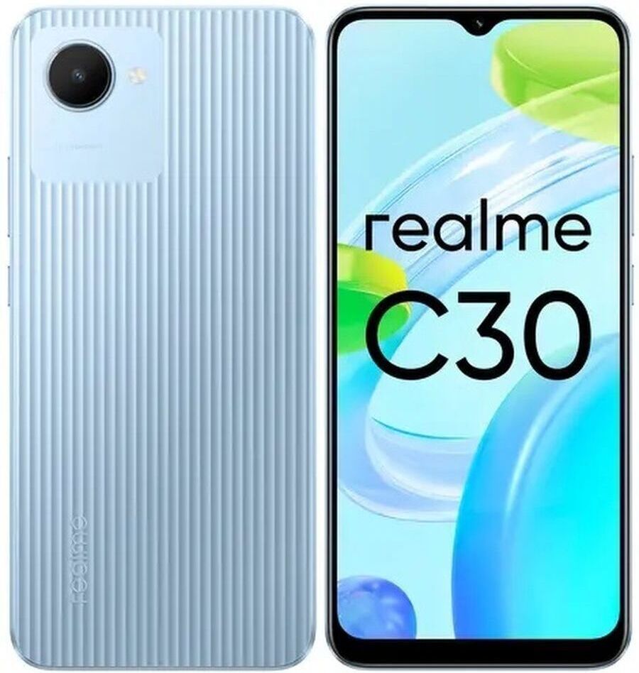 

Смартфон Realme C30 2/32GB Lake Blue (RMX3581)