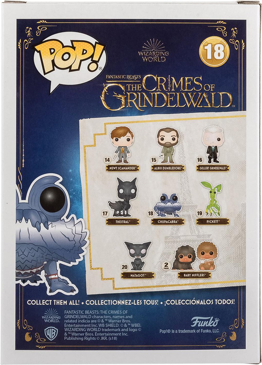 

Игрушка Funko POP! Vinyl: Фантастические твари 2 Chupacabra [Fun1445], POP! Vinyl: Фантастические твари 2 Chupacabra
