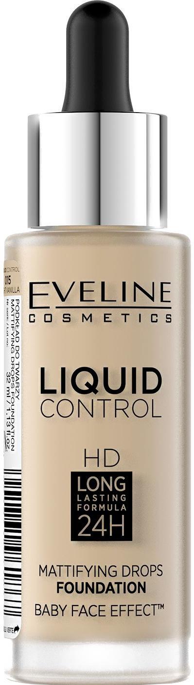 

Тональный крем Eveline Cosmetics Liquid Control №015 Light Vanilla инновационный жидкий (32мл), Тональный крем Eveline Тональный крем Cosmetics Liquid Control №015 Light Vanilla инновационный жидкий 32мл