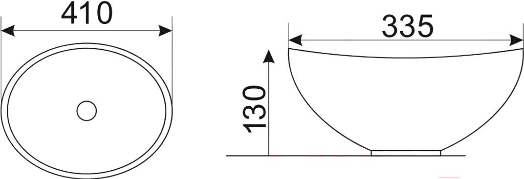 

Умывальник CeramaLux MNC331, MNC331