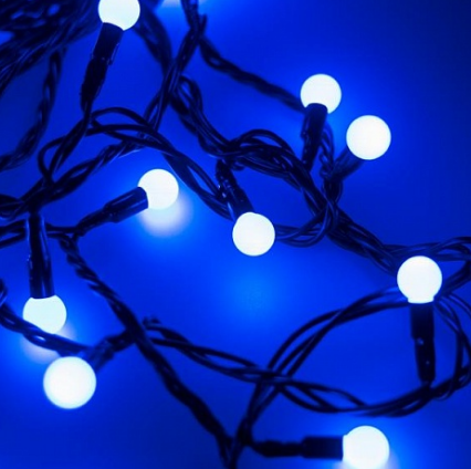 

Светодиодная гирлянда ARdecoled ARD-BALL-CLASSIC-D13-10000-BLACK-100LED Blue [025570], Светодиодная гирлянда ARdecoled ARD-BALL-CLASSIC-D13-10000-BLACK-100LED 025570 Blue