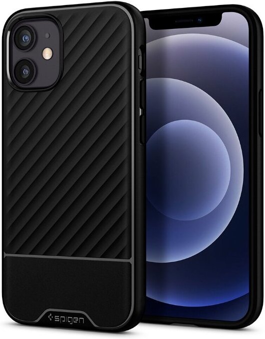 

Чехол для iPhone 12 Mini гелевый Spigen Core Armor черный