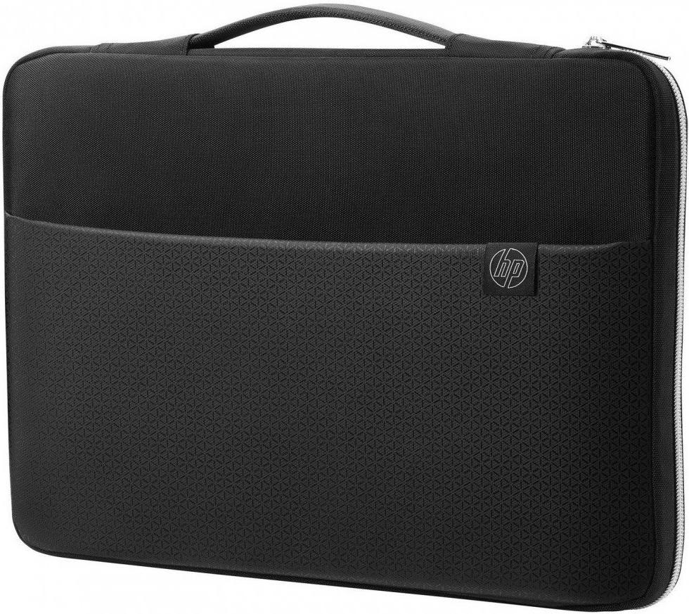 

Чехол для ноутбука HP Carry Sleeve 15 черный/серебристый [3XD36AA], Carry Sleeve 15