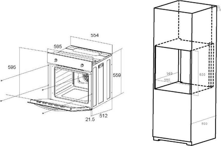 

Духовой шкаф Maunfeld EOEC.586PBG, EOEC.586PBG