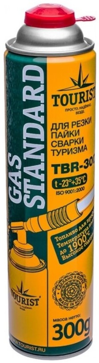 

Газовый баллон Tourist STANDARD TBR-300