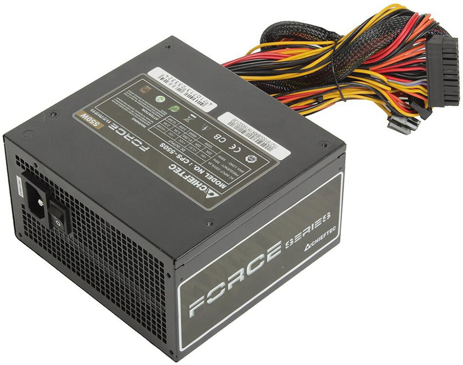 

Блок питания Chieftec CPS-550S, Блок питания для компьютеров Chieftec CPS-550S