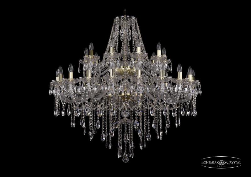 

Подвесная люстра Bohemia Ivele Crystal 1415/20+10/400/2d/G